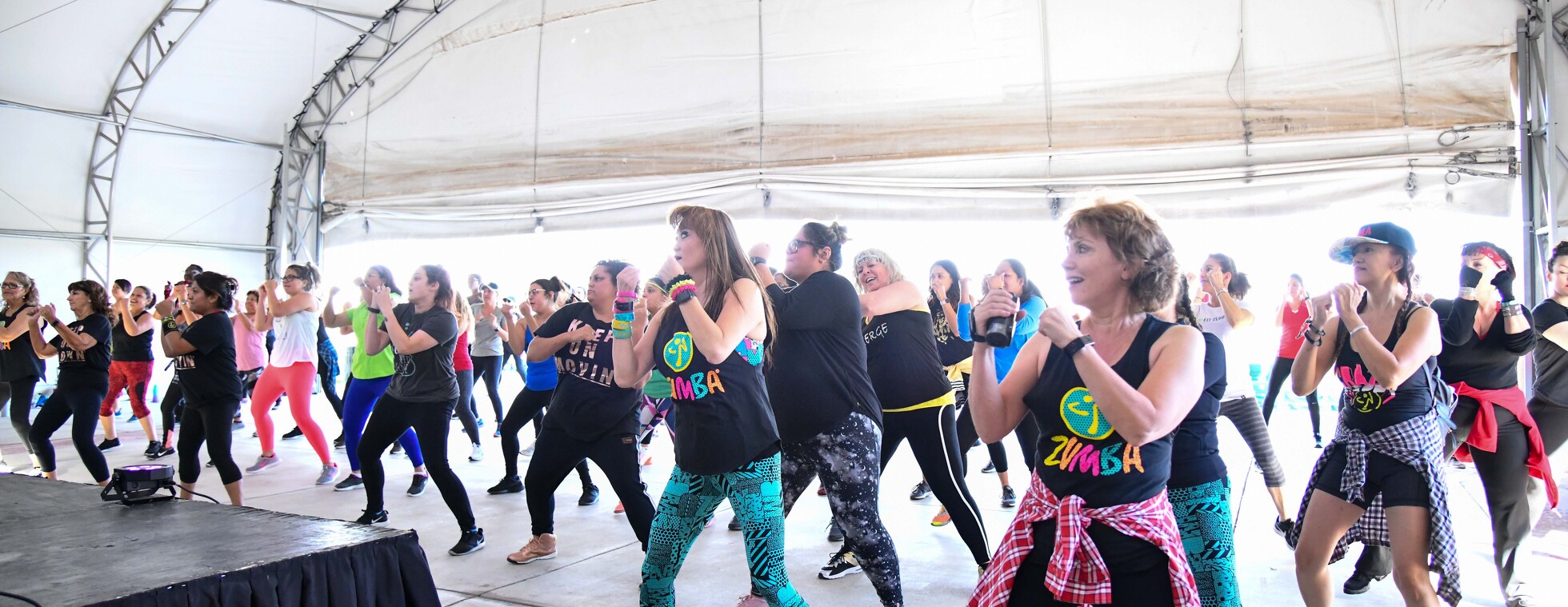 Zumbathon at Antelope Valley Family Play Day 2024